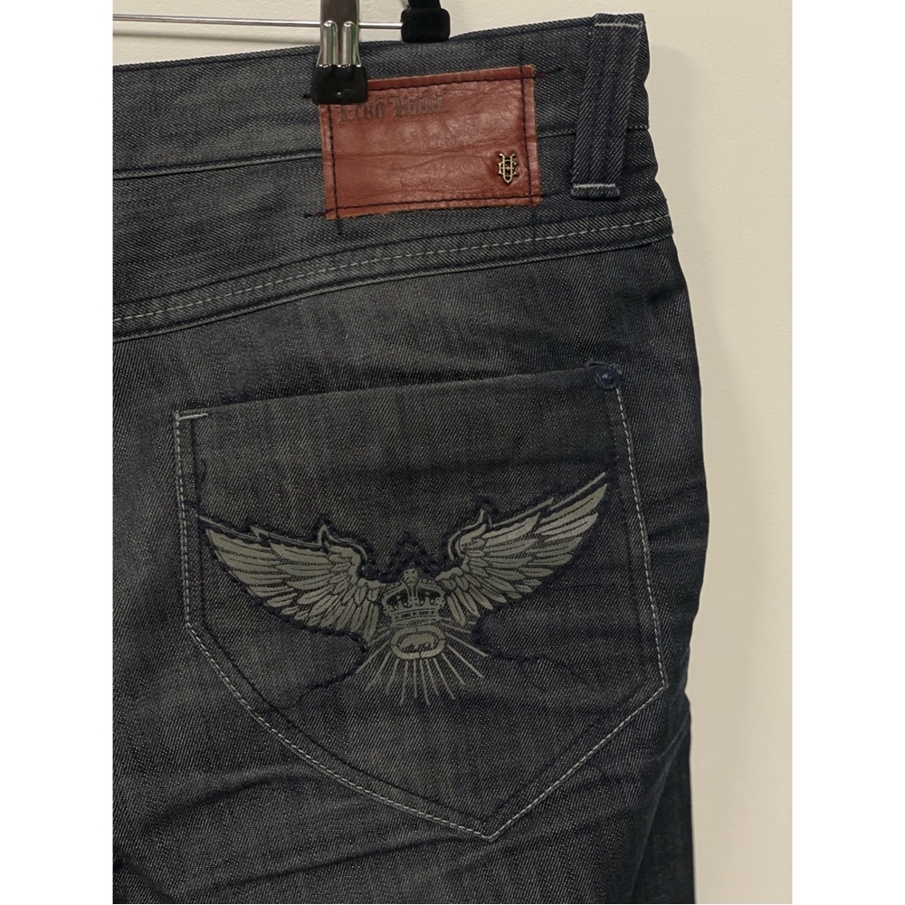 Men's Ecko Unltd. Straight Leg Jeans Dark Blue Size W42 - Picture 5 of 8